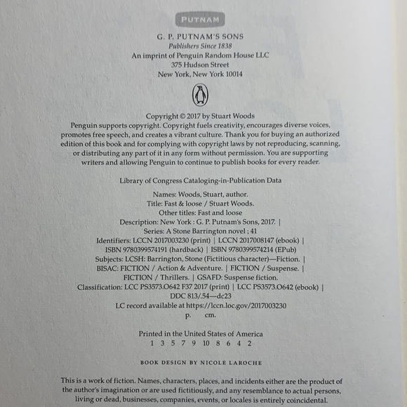 Fast & Loose - A Novel by Stuart Woods - Picture 7 of 12